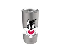 Looney Tunes Sylvester Vaso térmico de acero inoxidable de doble pared