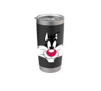Looney Tunes Sylvester Vaso térmico de acero inoxidable de doble pared