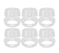 LOORGVEL Fundas Doble para de 6 Protector Cocina Transparente Gas Cubierta de Pp y Fácil de Instalar para Seguridad Hogar