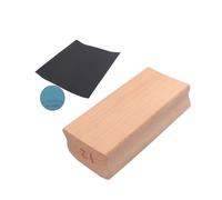 LOPUNER Bloque de Lijado de Madera Herramienta Ligera y Fácil de 12 Pulgadas para Guitarra para Nivelar Trastes en Accesorios Acústicos