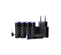 LOQED Power Kit - Fuente de alimentación con baterías recargables para LOQED Touch Smart Lock