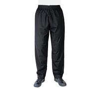 Los Blancos Chefs Ropa Prendas de Vestir a582-xxl Vegas Chef Pantalones, Negro