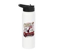 Los corchos son para los amantes del vino bebedor de vino Stainless Steel Insulated Water Bottle