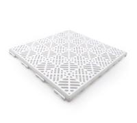 Loseta Autoventilada Suelos Blanco 30x30x1,5cm Piscinas Baños Trasteros