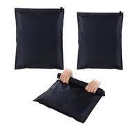 Lot de 2 Bolsas de Almacenamiento Portátiles Talla M - Compresión al Vacío para Viaje y Hogar, Ideal para Ropa, Mantas y Almacenamiento Estacional (2 Pieces- 1S - 1M)