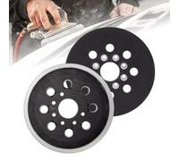 Lotbun 2 Piezas Almohadilla de lijado de 125 Mm Compatible con Lijadora Excéntrica Bosch Pex 220 A, Gex 125-1, Skil, Makita, Placa Lijadora Excéntrica de 8 Orificios