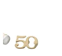 Lote 10 Abrebotellas 50º Aniversario en caja de Regalo - Bodas de Oro Recuerdos Bodas Oro