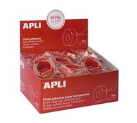 Apli Transparent Tape 19 X33 M 35 Units Rosa Niños