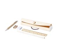 Lote de 10 Estuche fabricado en madera incluye 5 accesorios Estuches para regalos, detalles madera cartón kraft