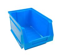Lote de 10 Gavetas apilables Número 53 (130hx335x160mm) color Azul para Ordenación y Clasificación de Piezas Pequeñas Marca Tayg