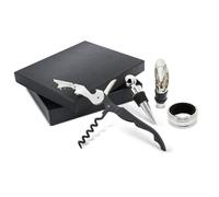 LOTE DE 10 SET DE VINO ELEGANCE" 4 PIEZAS EN ESTUCHE, DETALLES DE BODAS