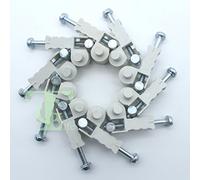Lote de 10 tornillos tensor de cadena para Stihl MS250 MS230 MS210 MS180 MS170 025 023 021 018 017 motosierra 11206641500
