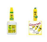 Lote de 12 tubos de pegamento twist and glue sin disolvente, frasco de 38g UHU