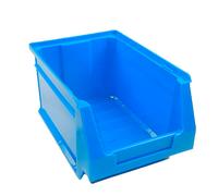 Lote de 15 Gavetas apilables Numero 52 (130 hx236x160 mm) Azul o Transparente para ordenación y Clasificación de Piezas Pequeñas Marca Tayg Blue