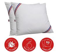 Lote de 2 Almohadas Tendence 60x60 Firmeté Mediano Poliéster Blanco Hecho en ...