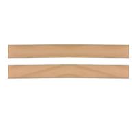 Lote de 2 Lamas 66 cm ancho 38mm 660x38x8 | Para somier cama sofá clic clac BZ | Láminas curvadas 7 capas para recambio, refuerzo resistente | soporte de colchón madera de haya duradera SCM Créations®