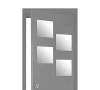 Atmosphera 5five Set de 4 espejos cuadrados adhesivos 30x30