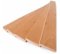 Lote de 5 Lamas 80 cm ancho 53mm 800x53x8 | Para somier cama sofá clic clac BZ | Láminas curvadas 7 capas para recambio, refuerzo resistente | soporte de colchón madera de haya duradera SCM Créations®