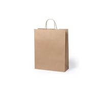 Lote de 50 Bolsas de Papel Reciclado NAUSKA | 32 x 40 x 12 cm | 100g/m2 | Envío Incluido