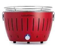 LotusGrill - Barbacoa compacta en 6 colores, rojo fuego