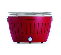 LotusGrill G-RO-34 - Barbacoa de carbón sin humo 35 x 26 x 23.4, color rojo