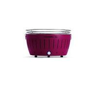 LotusGrill G435 U Lila Barbacoa de Carbón Portátil con Funda de Transporte