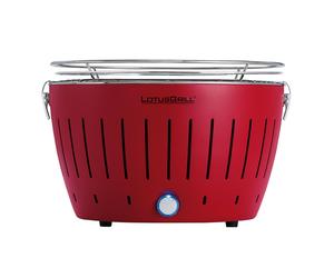 LotusGrill LG G34 U RD - Barbacoa portátil para exteriores - Roja