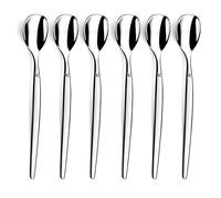 Lou Laguiole Jet 6 cucharas para helado y tragos largos