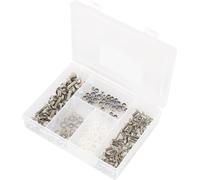 Louis JUEGO TORNILLOS CARENADO 180 PIEZAS, ACERO INOXID