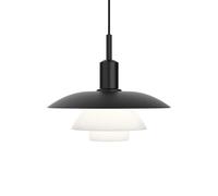 Louis Poulsen Lámpara colgante PH 5/5 LED Negro metal-vidrio