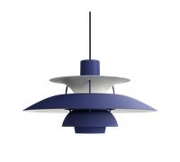Louis Poulsen Lámpara colgante PH 5 Ø500. Monochrom dusty indigo