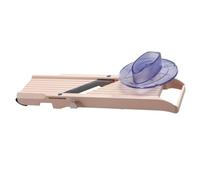 Louis Tellier - Mandolina japonesa Benriner Premium 64 mm - ABS+Inox | Auténtico, fabricado en Japón; rebanada de frutas, verduras, patatas fritas, julianas; 3 cuchillas 1/2/4 mm