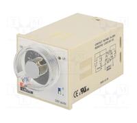 LOVATO ELECTRIC 31L48TPBM24 Relé de tiempo DPDT 24VAC/24VDC