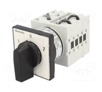 LOVATO ELECTRIC Conmutador de levas de dos velocidades 16A 1-0-2