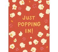 Love Muchly Greeting Cards: Birthday - Just popping in! (Pack of 6)