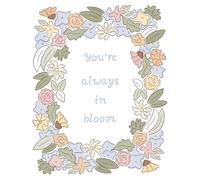 Love Muchly Greeting Cards: Birthday - You're Always in Bloom (Pack of 6)