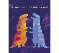 Love Muchly Greeting Cards: Friendship - I'm Just So Entirely Glad You Exist (Pack of 6)