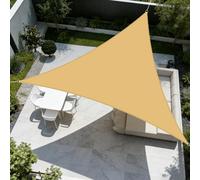 LOVE STORY Toldo Vela Triangular 2.5x2.5x2.5m,Protección UV para Exterior Patio
