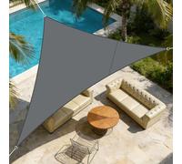 LOVE STORY Toldo Vela Triangular 2.5x2.5x3.5m,Protección UV para Exterior Patio