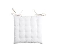 LOVELY CASA cu1490012gal Duo Galette 16pts 40 x 40 100% algodón, Ecru/Lin, 1640 x 40 cm