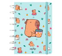 LOVELY STORY Cuaderno A5 Bubble Tea Capibara 100 Hojas Cuadricula