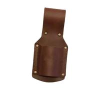 LOVIVER Porta Hacha Funda Herramienta Martillo Colgador Cinturón PU Piel Compacto Y Funcional Adecuado para Camping Jardinería Proyectos Domésticos Construcci, MarrÓn