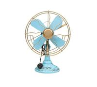LOVIVER Ventilador Mesa Vintage corativo | Clásico, Escultura Ventilador Mesa, para Bar, Restaurante, Coleccionistas