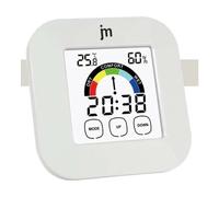 Lowell Reloj Despertador Digital Blanco Con Pantalla Táctil