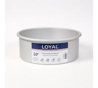 LOYAL Elite Molde Redondo Extra Profundo, Molde para Hornear Pasteles, Tartas de Capas y Pasteles Altos, Moldes Reposteria, Cake Pan Extra Deep Round, 25 cm