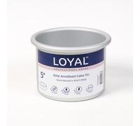 Loyal Elite Molde Redondo Extra Profundo, Molde para Hornear Pasteles, Tartas de Capas y Pasteles Altos, Moldes Reposteria, Cake Pan Extra Deep Round, 12.5 cm