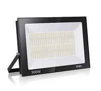 loyal Foco LED Exterior 300W, Alto Brillo 30000LM Proyector LED Exterior Iluminación 6000K Blanco Frío, Luz de Seguridad Impermeable IP65, Lampara LED Pared Techo para Jardín Garaje Terrazas Parque