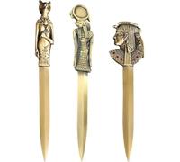 Lpitoy Cuchillo Abrecartas Vintage, Cuchillo Abrecartas Egipcio Antiguo De Metal, Abridor De Sobres De Metal, Abridor De Cartas Ligero para Oficina