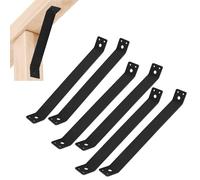 LQSYBHD Kit de 6 Conectores de Alta Resistencia de 45° Conectores para Pergola de Jardin para Postes Y Vigas de Madera Borde de Escritorio Cenador Kit de Bricolaje
