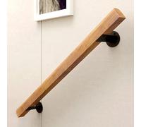 LQSYBHD Pasamanos par Escalera de Madera, Barandilla Interiores y Exteriores,Baranda Soporte de Pared de Seguridad Resistente,Pasamanos Antideslizante Para Pasillo de Casa,Terrazas d(Size:100cm/3.3ft)